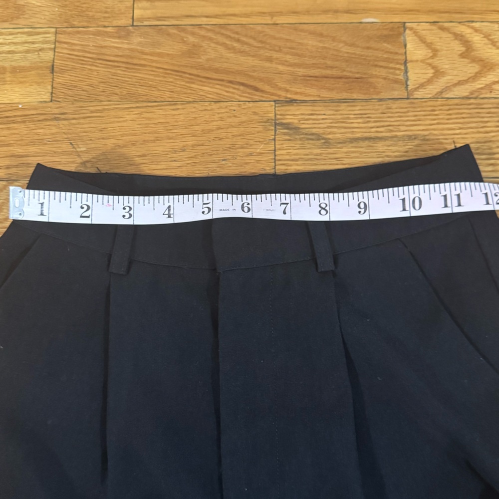 Cider Wide-Leg Black Women's Trousers - Picture 3 of 5